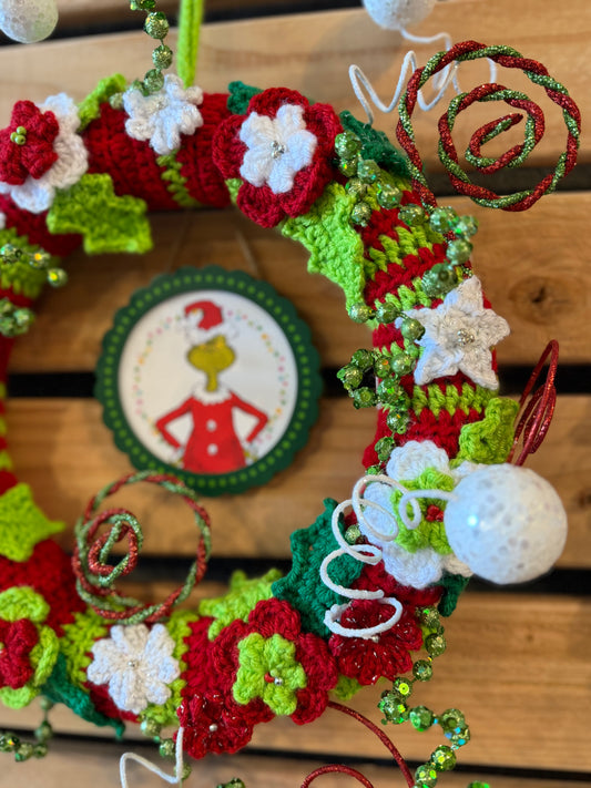 Grinch Wreath