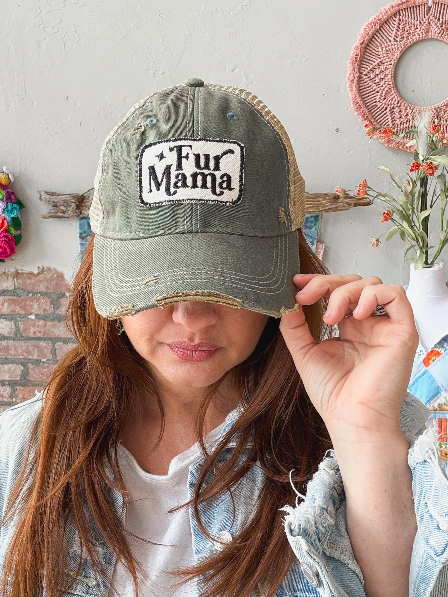 Fur Mama Hat