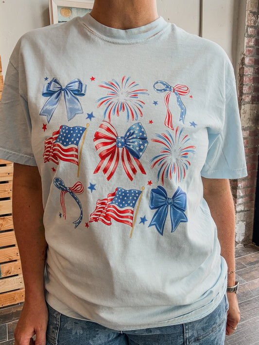 Fireworks and Bows Tee