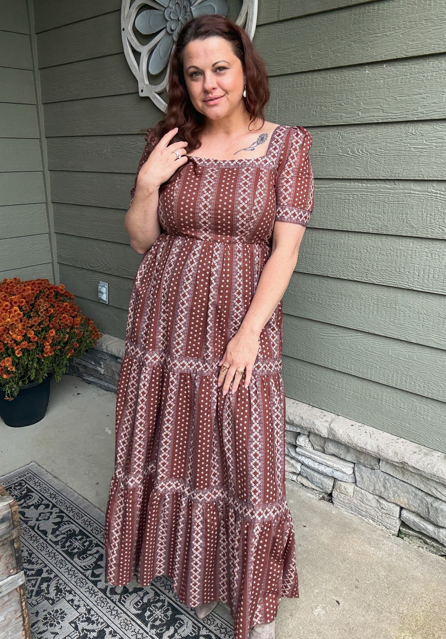 Vintage Fields Maxi Dress