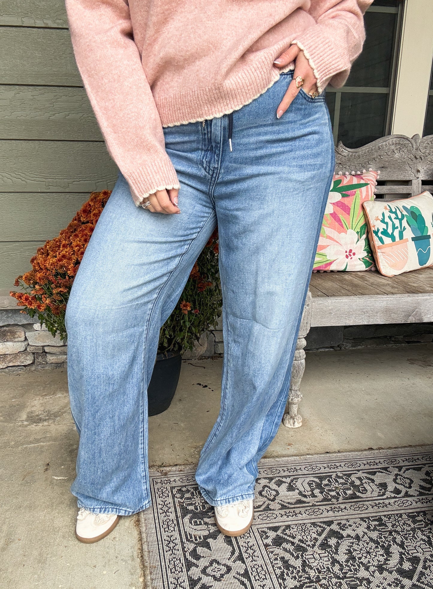 Easy Wear Wide Leg Pants - Judy Blue