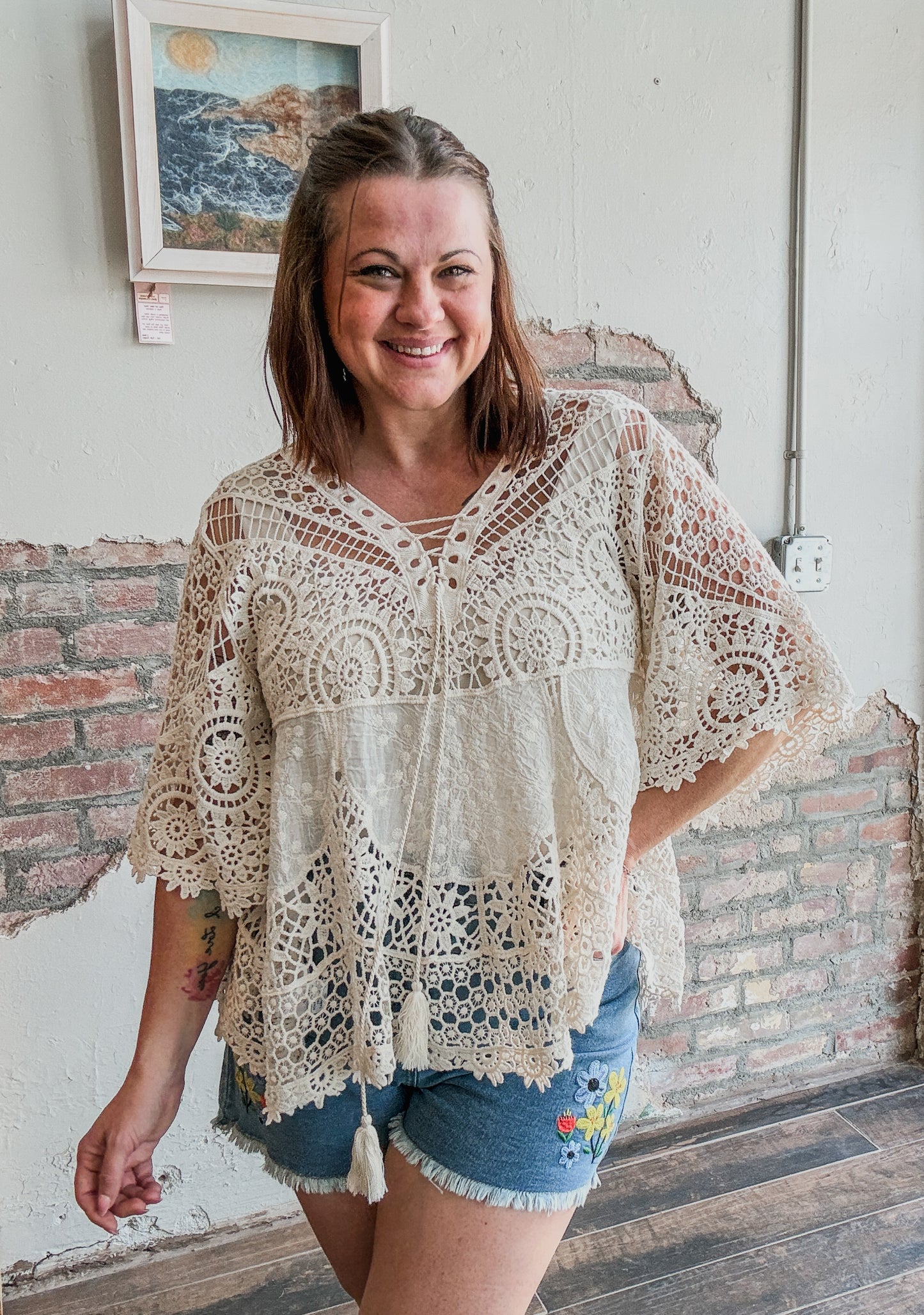 Desert Moon Crochet Top