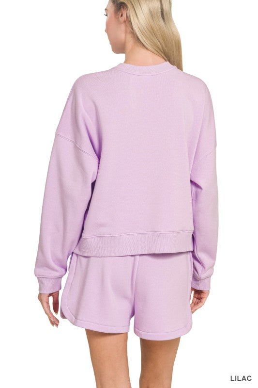 Off Duty Lounge Set in Lilac