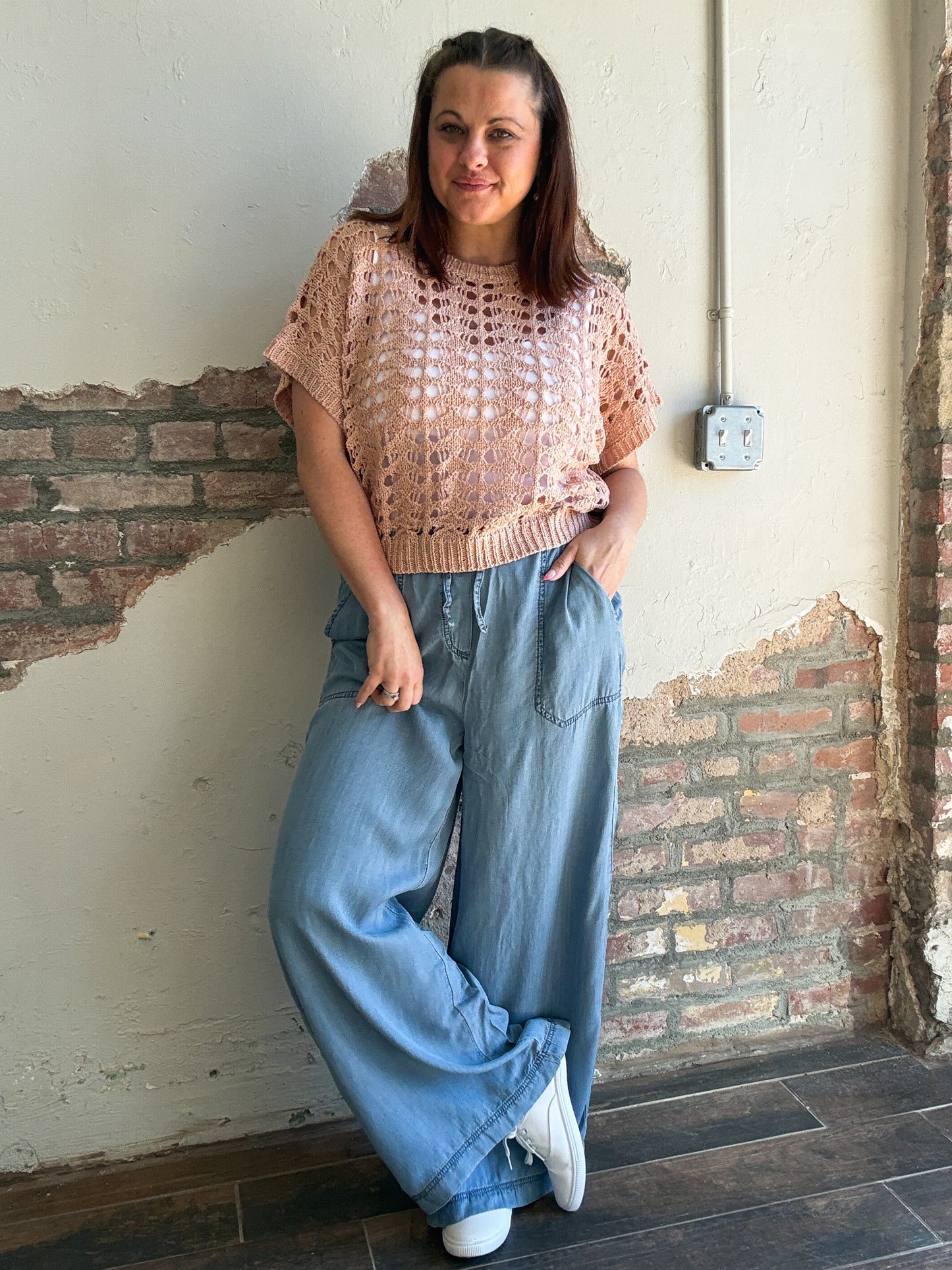 Laid-Back Tencel Pants