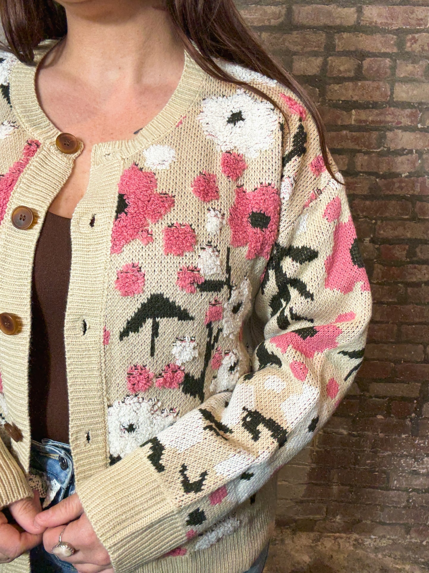 Blush Meadow Cardigan