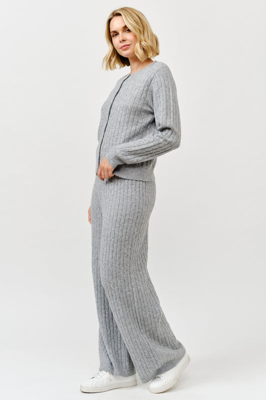 The Weekend Lounge Set in Gray