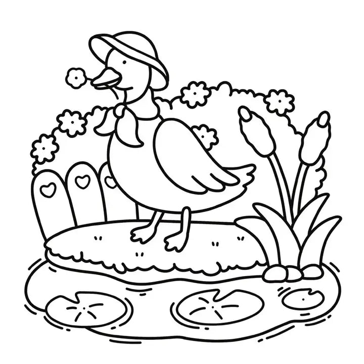 Garden Corners Coloring Book