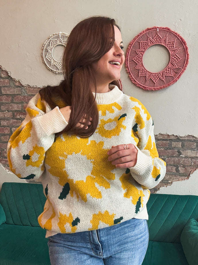 Sunflower Fields Sweater