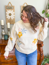 Load image into Gallery viewer, Day Dreamer Floral Sweater
