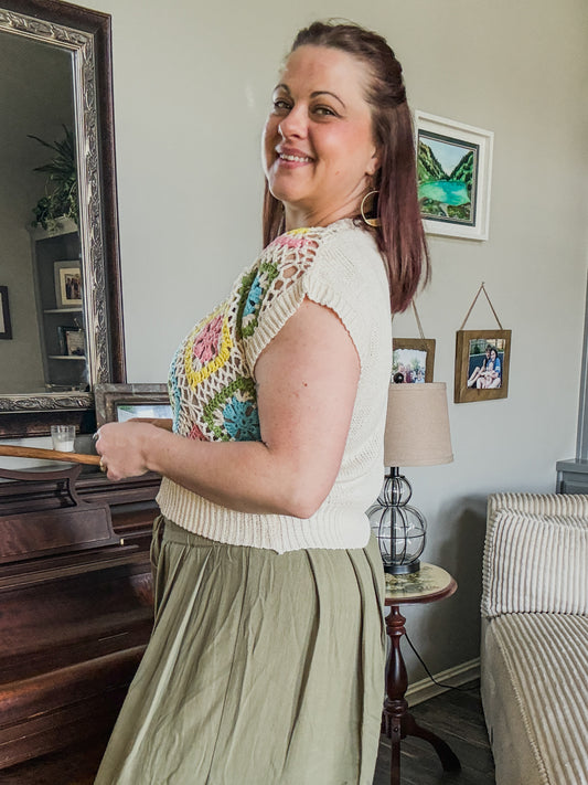 Sunbeam Crochet Top
