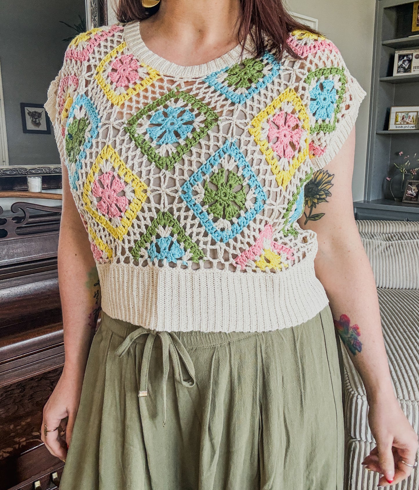 Sunbeam Crochet Top