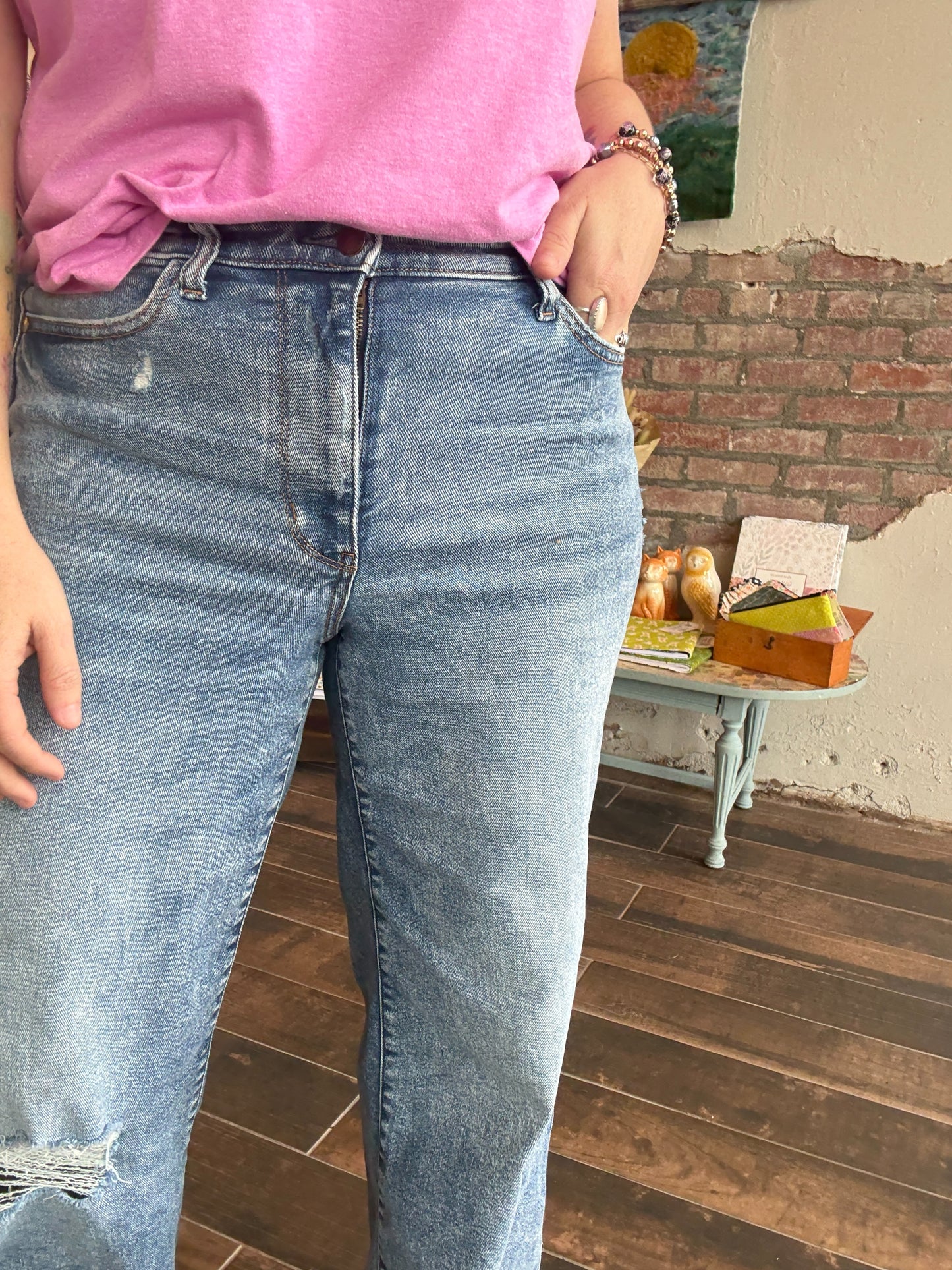 Vintage Wash Wide Leg - Judy Blue