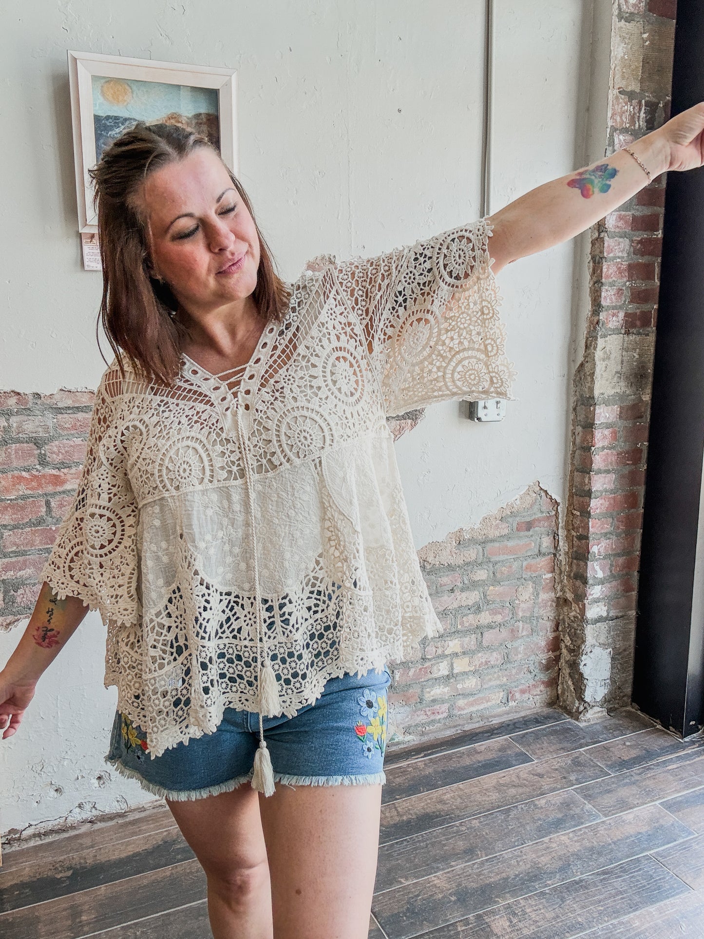 Desert Moon Crochet Top