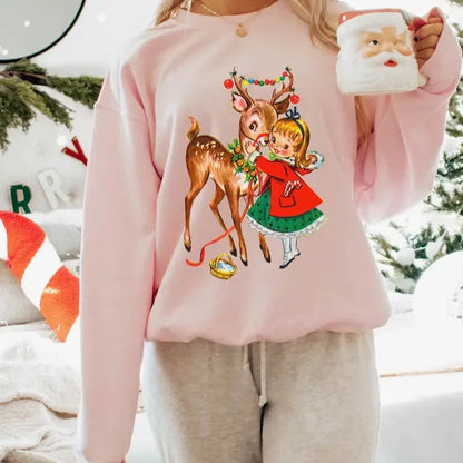 Vintage Reindeer Sweatshirt