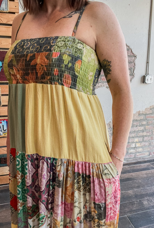 Gypsy Patchwork Dress