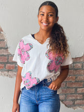 Load image into Gallery viewer, Jaylah Flower Patch Top
