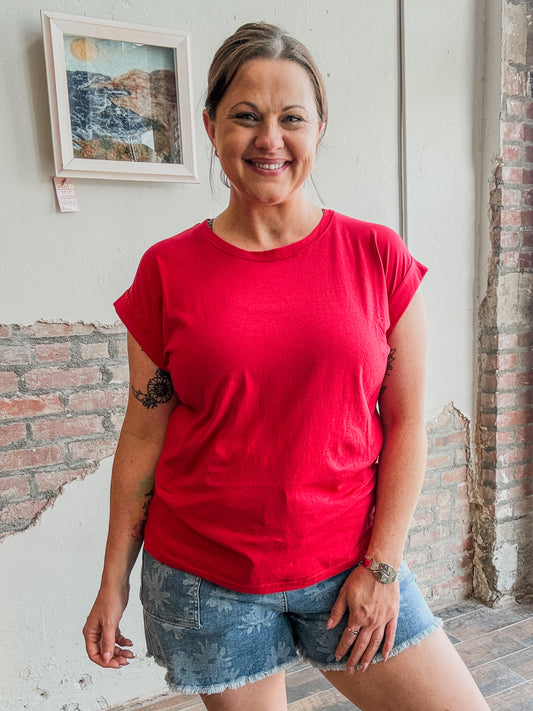 Everyday Basic Tee in Ruby