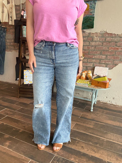 Vintage Wash Wide Leg - Judy Blue