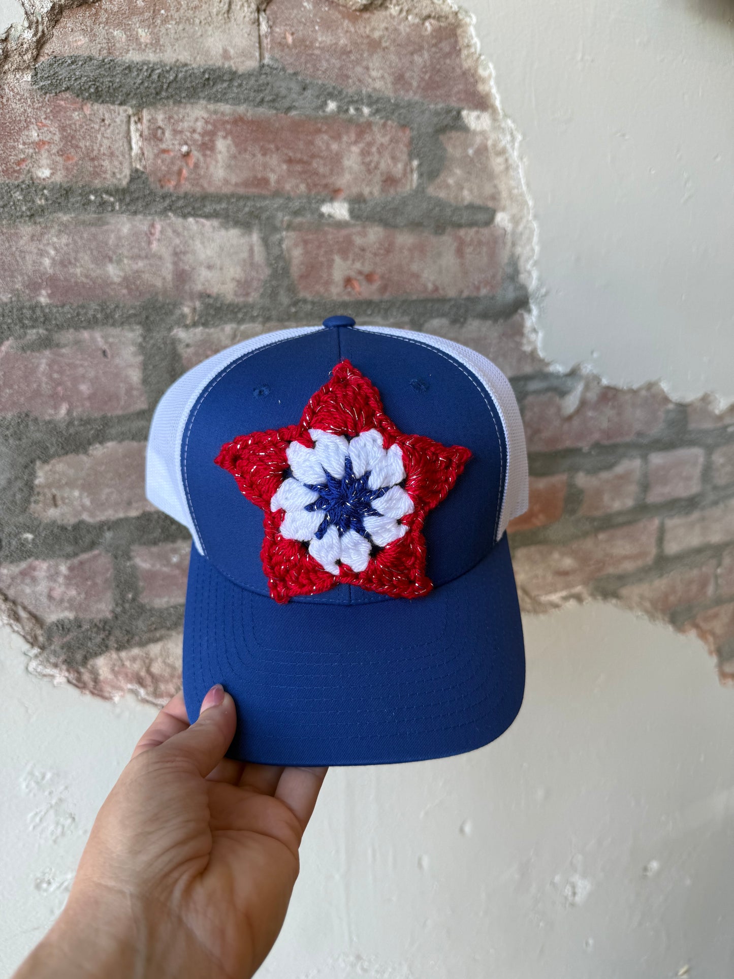 Patriot Bloom Trucker Hat