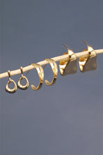 Load image into Gallery viewer, Huggie Hammered Earrings
