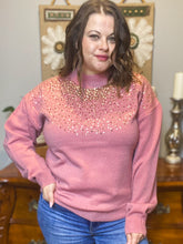 Load image into Gallery viewer, Sparkle Shower Sweater (Terracotta)
