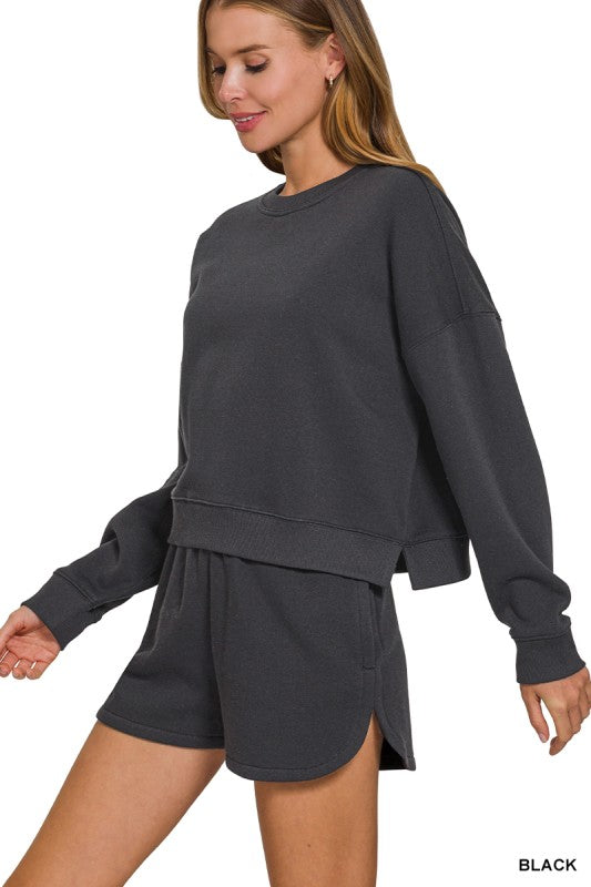 Off Duty Lounge Set in Black