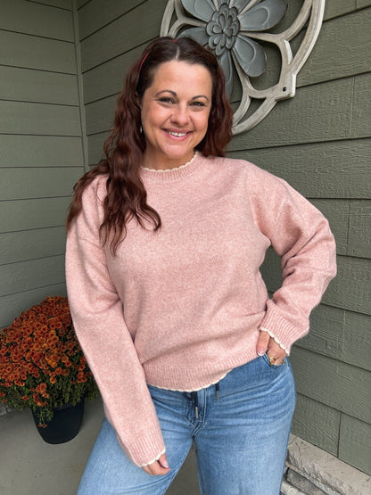 The Sweet Scallop Sweater