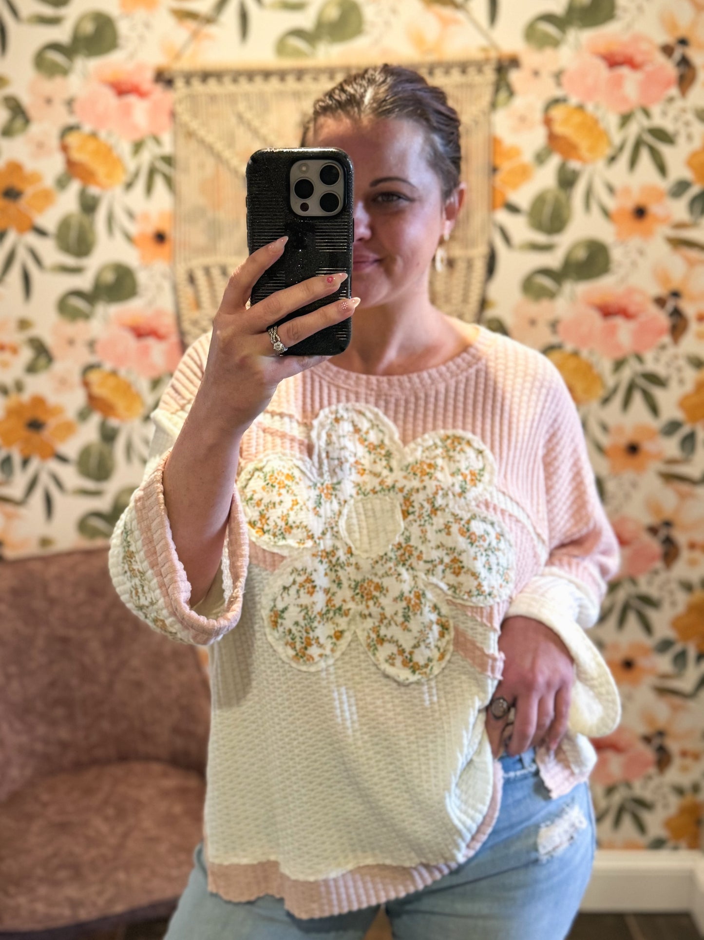 The Soft Petal Top