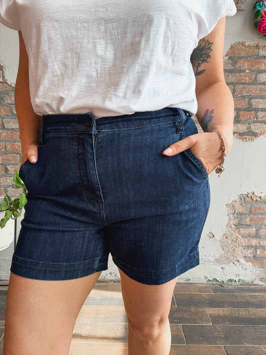 Cool & Classy Trouser Shorts – Judy Blue