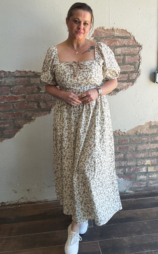 Pretty in Petals Midi Dress