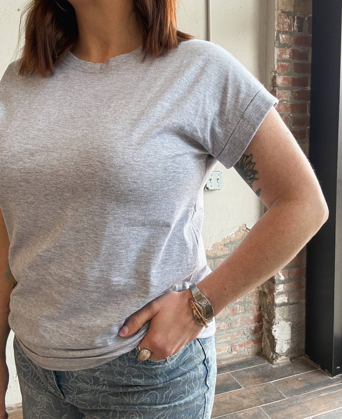 Keep It Classic Everyday Tee in Grey