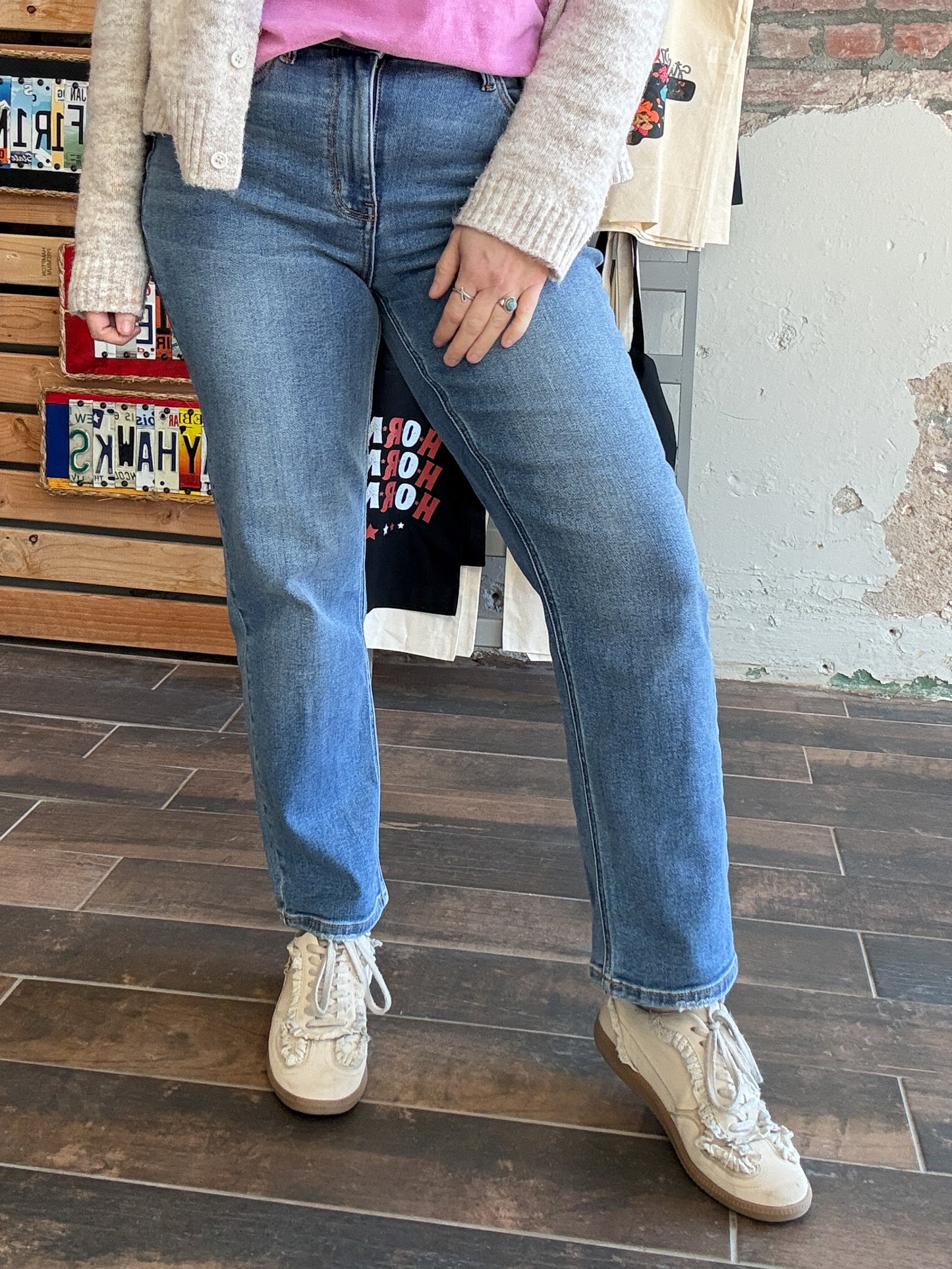 Everyday Ankle Straight Denim