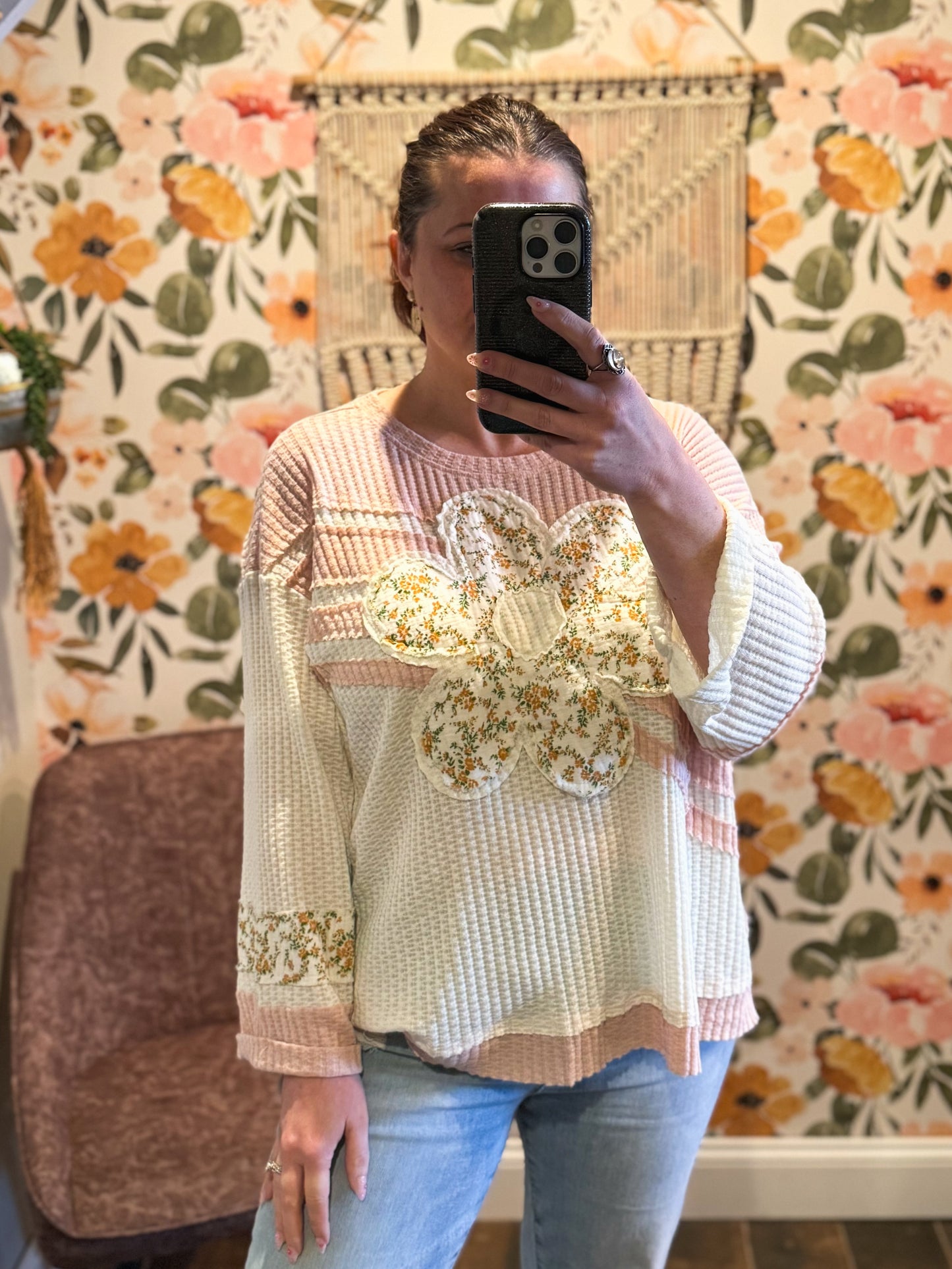The Soft Petal Top