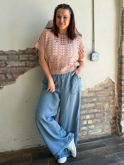 Laid-Back Tencel Pants