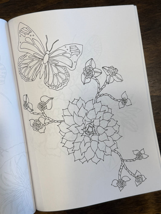Butterfly Coloring Book
