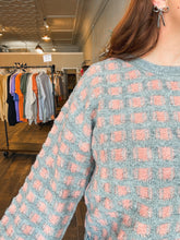 Load image into Gallery viewer, Olivia Checkered Oversized Sweater
