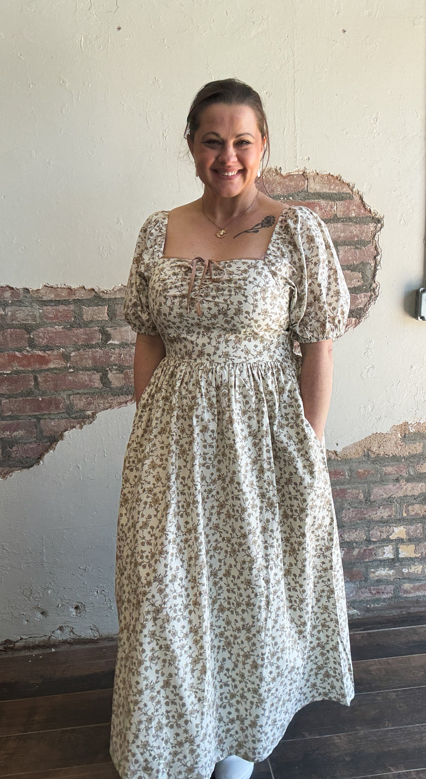 Pretty in Petals Midi Dress