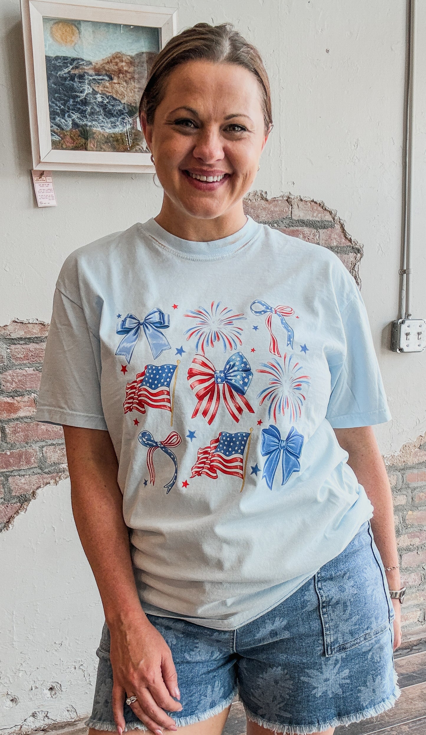 Fireworks and Bows Tee