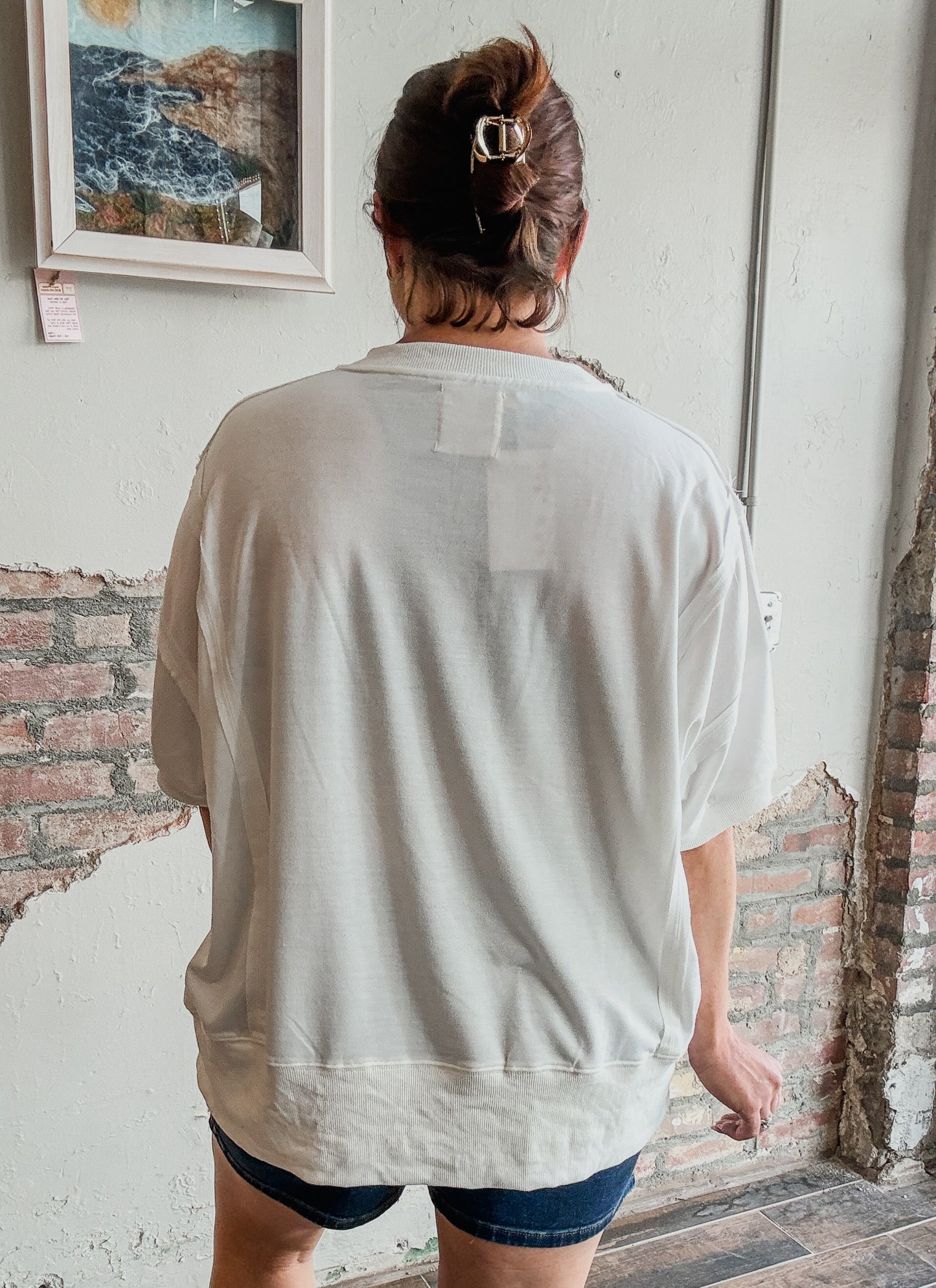 Sweet Land of Liberty Pullover in White