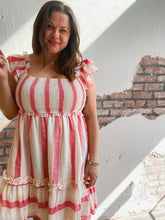 Load image into Gallery viewer, Rosalee Striped Dress
