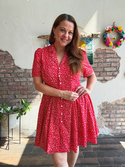Blossom Breeze Mini Dress