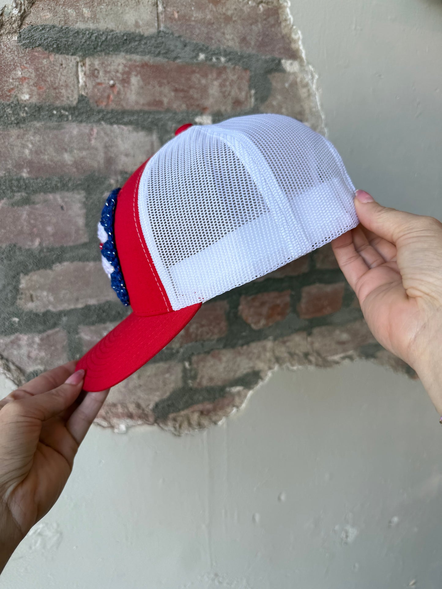 Freedom Flower Trucker Hat