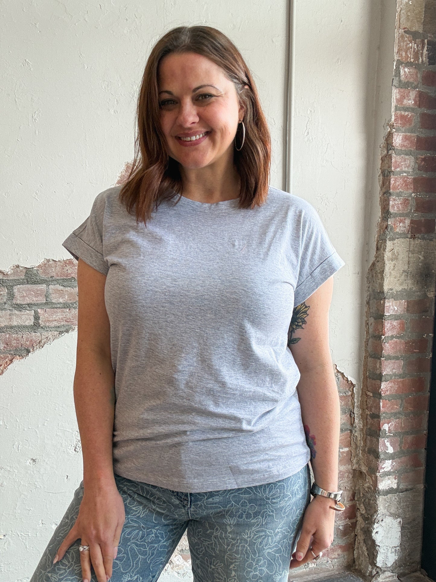 Keep It Classic Everyday Tee in Grey