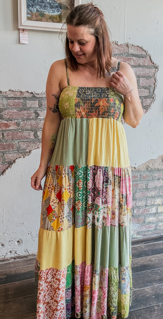 Gypsy Patchwork Dress