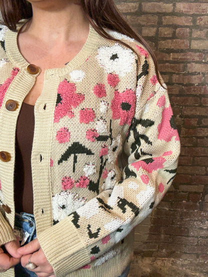 Blush Meadow Cardigan