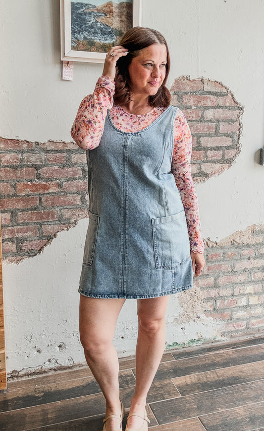 Blue Jean Baby Dress