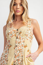 Load image into Gallery viewer, Ivy Floral Corduroy Dress
