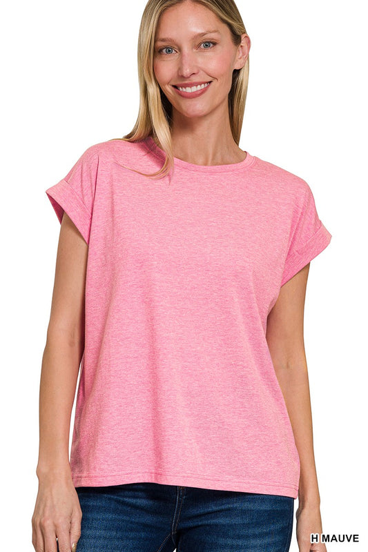 Keep it Classic Everyday Tee in Mauve