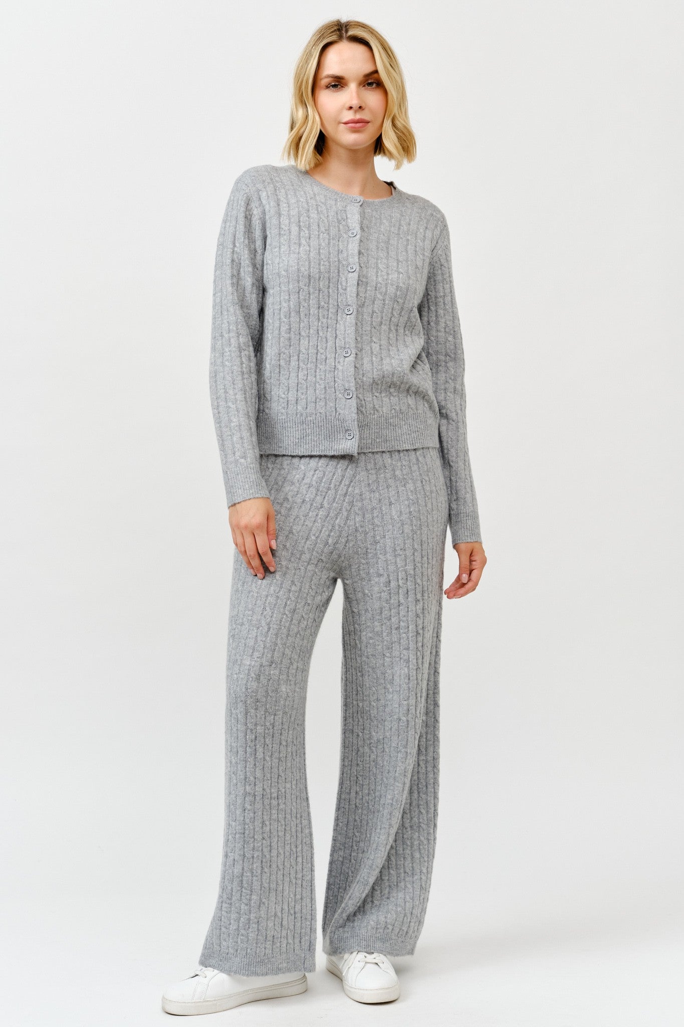 The Weekend Lounge Set in Gray